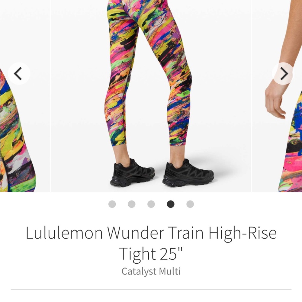 Lululemon Wunder Train High Rise 25” - Picture 2 of 9